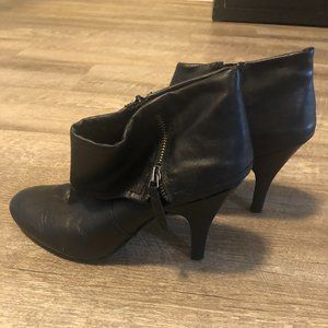 Nine West Leather Ankle Booties